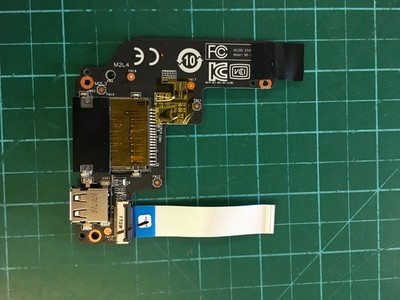 MSI GP62MVR Leopard Pro USB Card Reader Media Button Board W/ Cable MS-16JB2