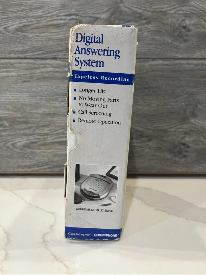 Conairphone TAD2012MS Digital Answering System. Tapeless Recording. (Open Box) - Image 4 of 4