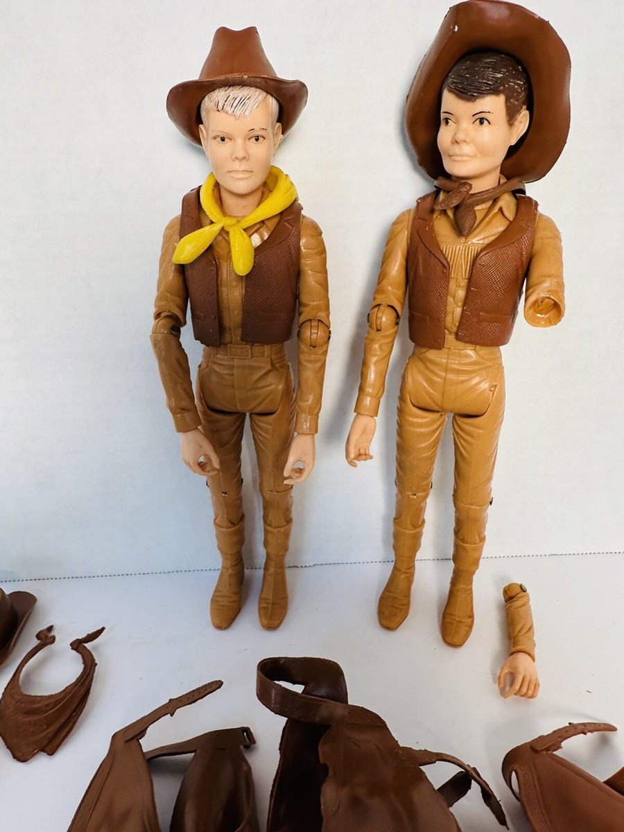 Johnny West - Louis Marx Toy Lot of Action Figures & Accessories
