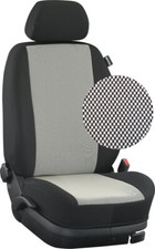 Renault Espace IV 2002-2007 Maß Sitzbezüge KOMPLETT 5-Sitze: Imola/schwarz