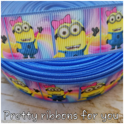 Girl Scout Cookies 1/" grosgrain ribbon the listing is for 5 yards total