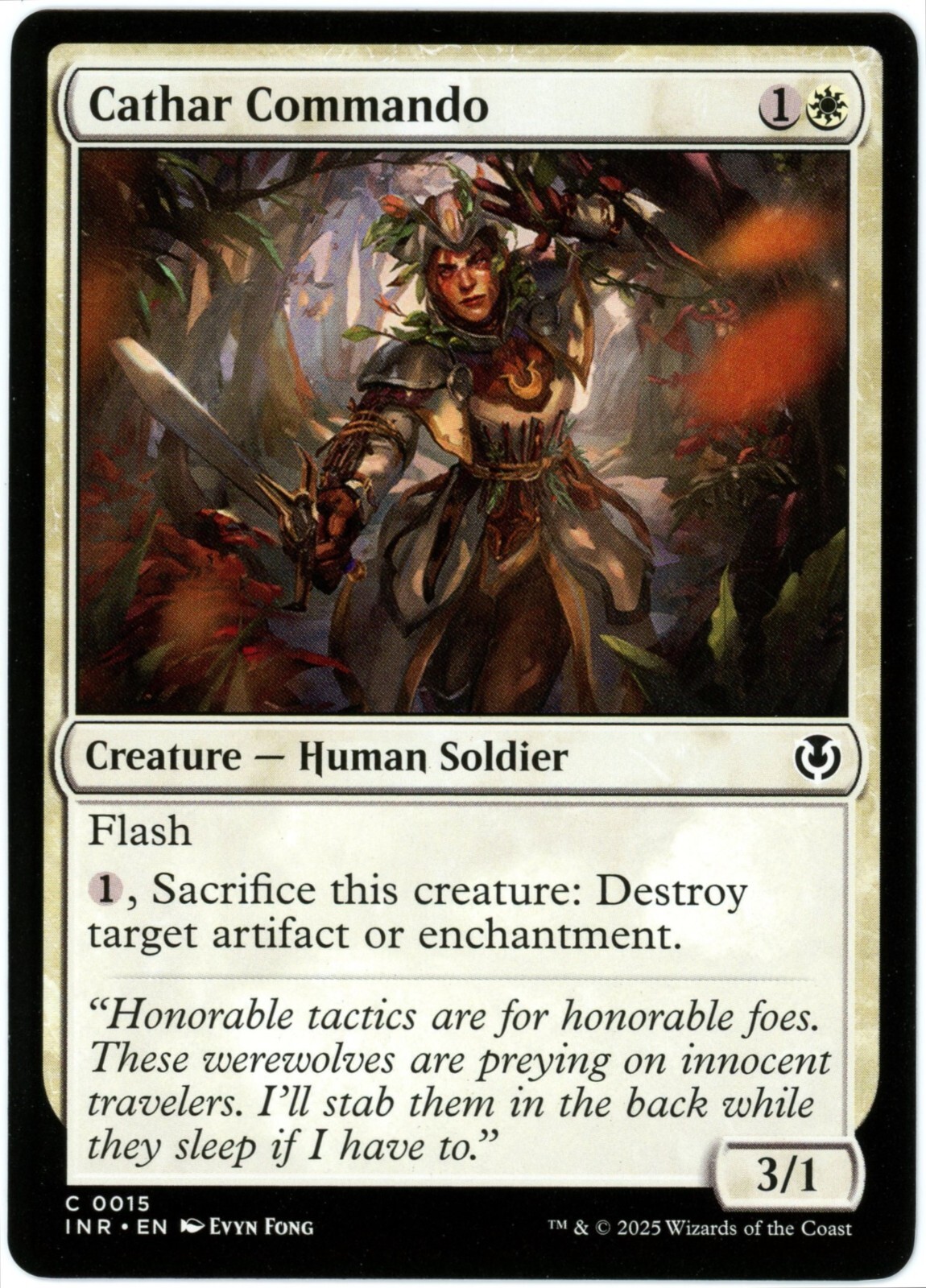 Cathar Commando 0015 - Innistrad Remastered - MTG - NM/M