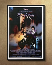 Purple Rain 1984 Movie Poster 24"x36" Glossy Unframed 8434