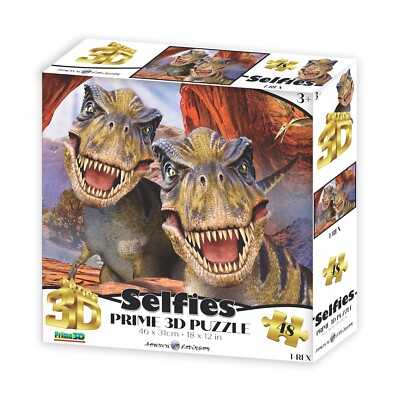 Selfies T Rex 48 Teile 3D Puzzle