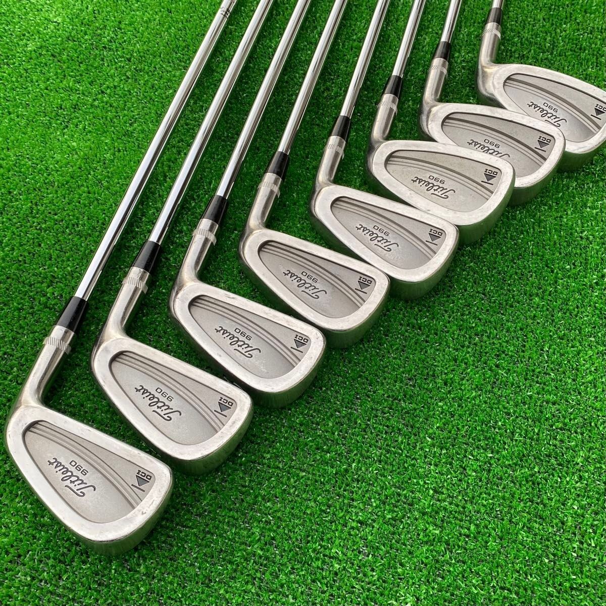 Titleist - タイトリスト 990 B 3I-PW 8本 DGハイローンチ X100 希少スペック Titleist 990 DCI アイアンセット 3I〜PW 8本