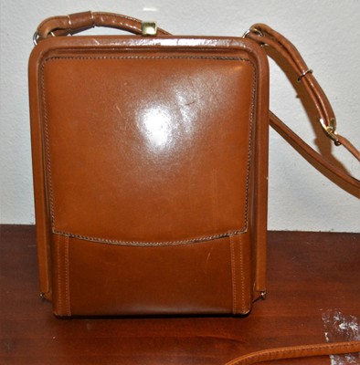 leather box purse