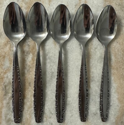 5 Teaspoon Love Story (Stainless) by Oneida Silver 6 1/4''