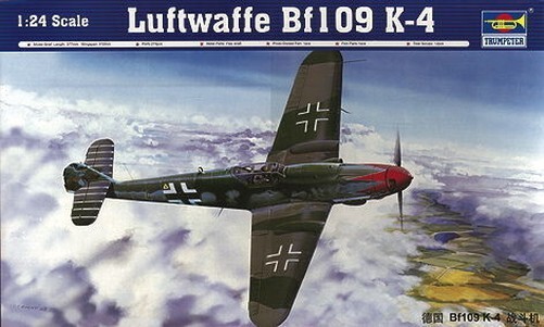 Trumpeter 02418 - 1:24 Messerschmitt Bf109 K-4 - New