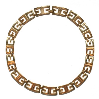Vintage 1978 Givenchy G Logo Gold Tone Choker Paris