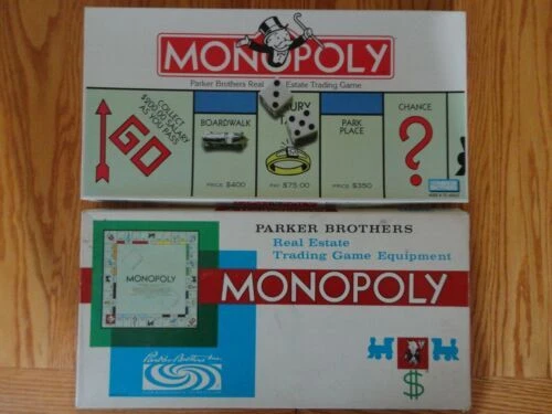 Parker Brothers Family 1961 Vintage Manufacture Board & Traditional Games