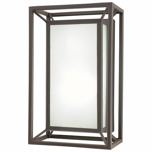 George Kovacs P1203-287-L Outline Sand Bronze LED Outdoor Wall Light