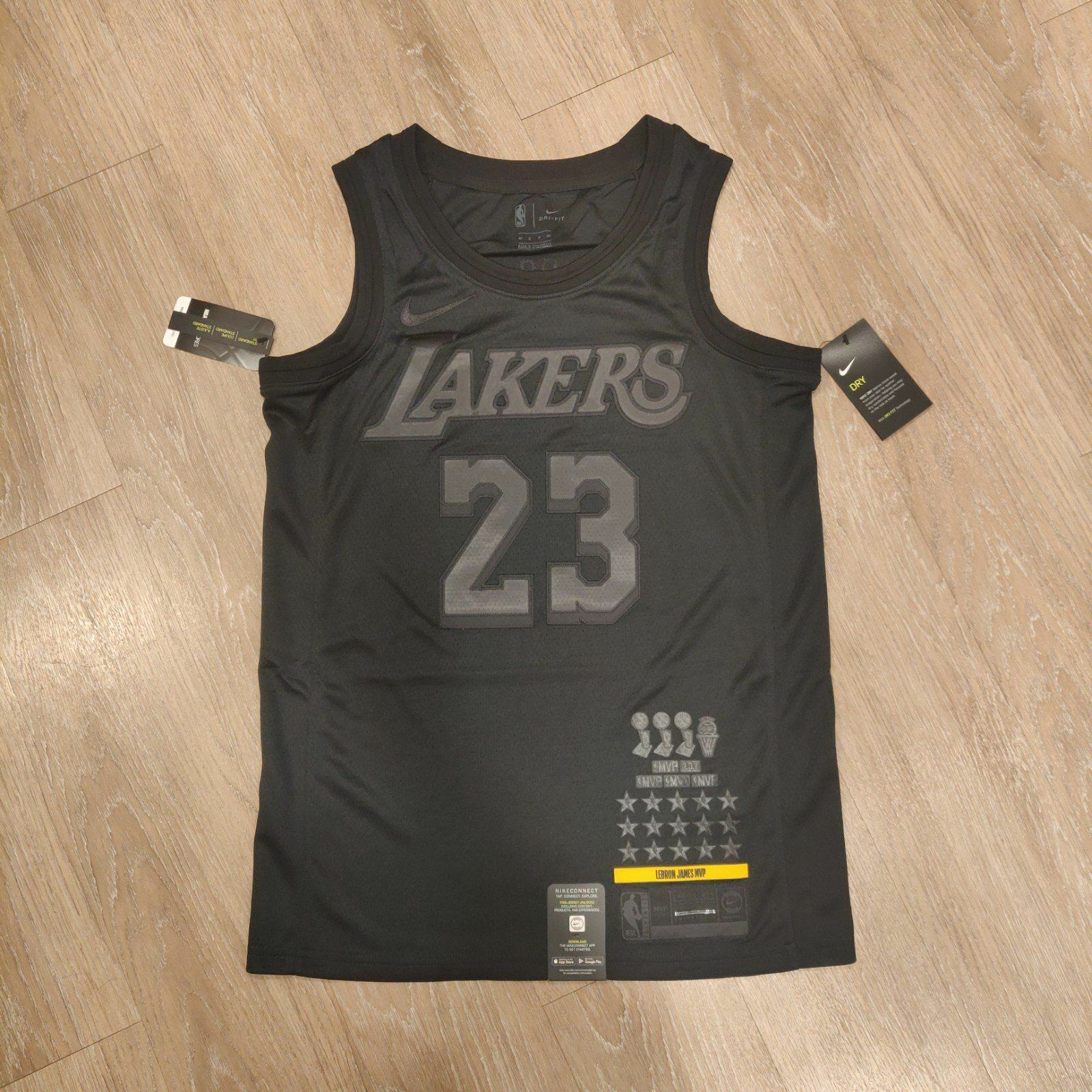 black lakers lebron jersey