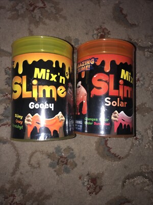 Amazing Slime! Mix n Slime Gooey Mix n Slime Solar Brand New