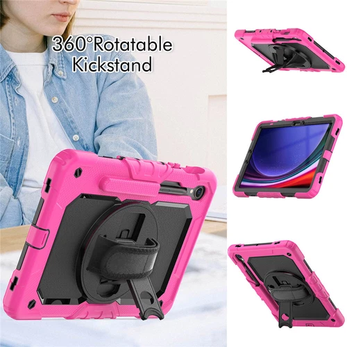 For Samsung Galaxy Tab S10 S9 Ultra Plus FE Shockproof Heavy Duty Case Cover - Picture 72 of 153