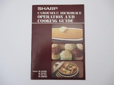 Sharp Carousel II Microwave Oven, Operation M...