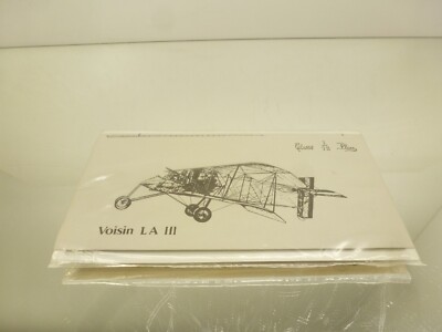 CLASSIC PLANE VOISIN LA III - UNBUILT KIT VACUFORM 1:72 - GOOD IN BAG
