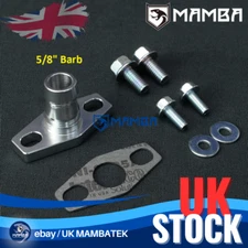 MAMBA 5/8" Barb Turbo Oil Return Drain Flange Kit Mitsubishi TD03 TD04 TD05 TD06