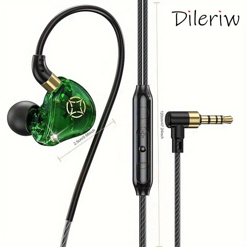 3.5mm in-Ear Hookable High Sound Quality in-Line with Headset Headphones - Image 3 of 4