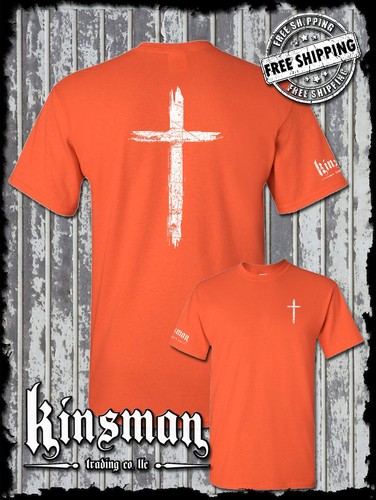 Camiseta Crucifijo Envejecido Cruz 2 Caras / Católico Cristiano Jesús Dios Fe - Imagen 6 de 11