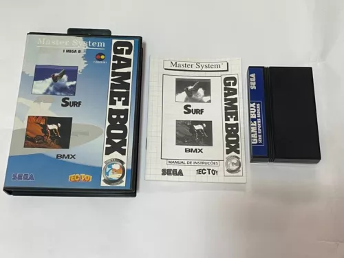 Sega Master System Tectoy: Game Box Serie Esportes Radicais Completo Exclusivo