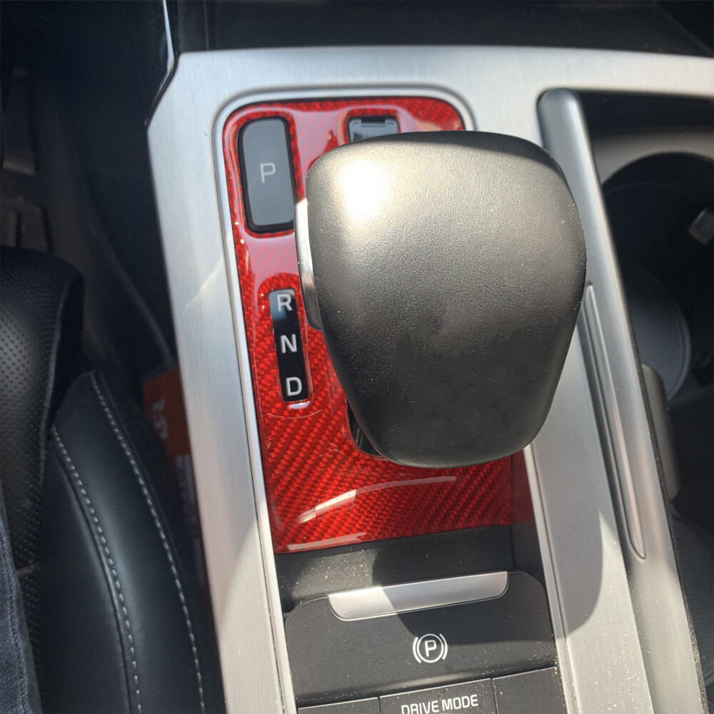 JSWAN Real Carbon Fiber Center Console Armrest Cover – Precision-Fit For Toyota GR Supra A90 (2019–2025+), Dry Carbon Hot-Press, Gloss Black