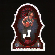 ANTHONY EDWARDS 2020 CROWN ROYALE AIR TO THE THRONE RED DIE CUT SSP ROOKIE RC
