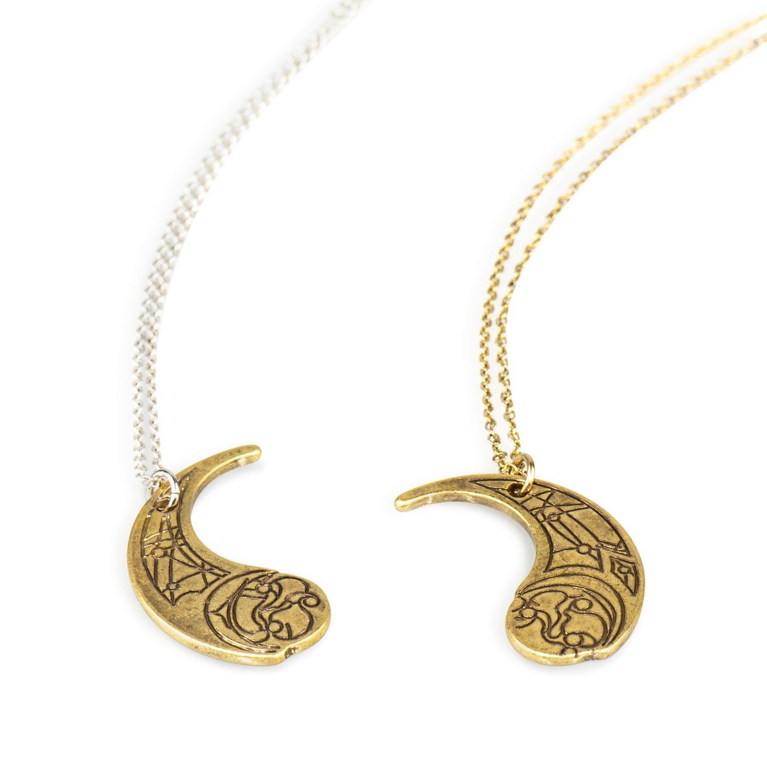 Star Wars The Last Jedi Rose & Paige Gold & Silver Bond Necklaces