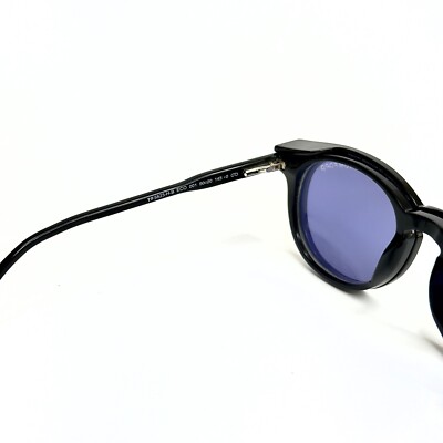 TOM FORD TF5823HB 001 Black Magnetic Clip On Blue Block Optical