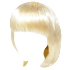 Economy Blonde Bob Wig ADULT TEEN HALLOWEEN SHORT BOB COSTUME COSPLAY PARTY WIG