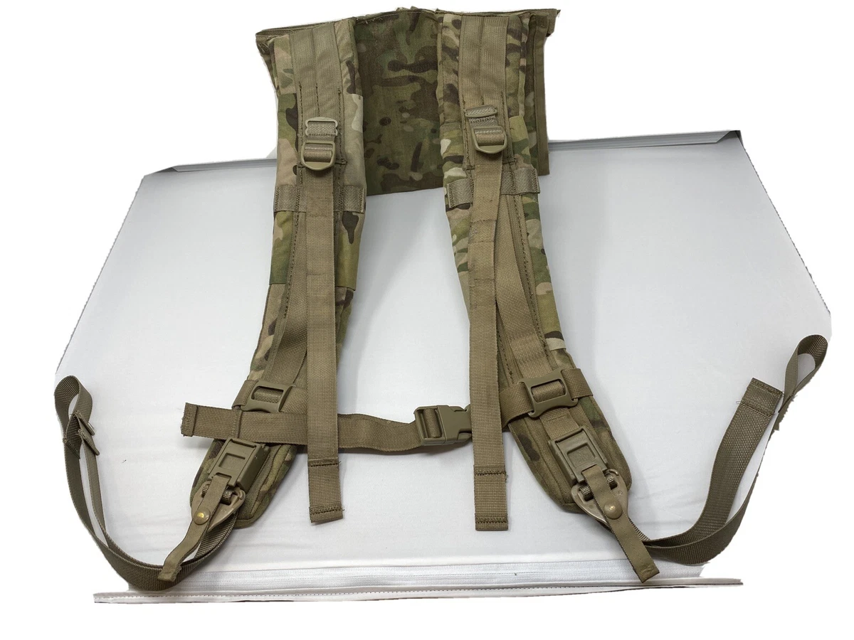 MOLLE II Rucksack Shoulder Straps Frame Multicam OCP (PROFESSIONALLY  REPAIRED)