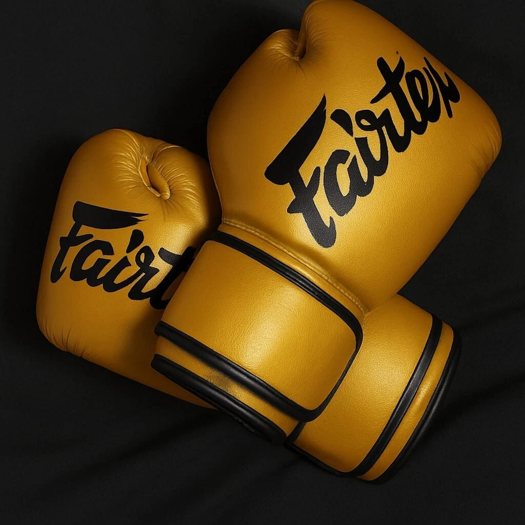 Fairtex Gold Boxing Gloves for sale | eBay