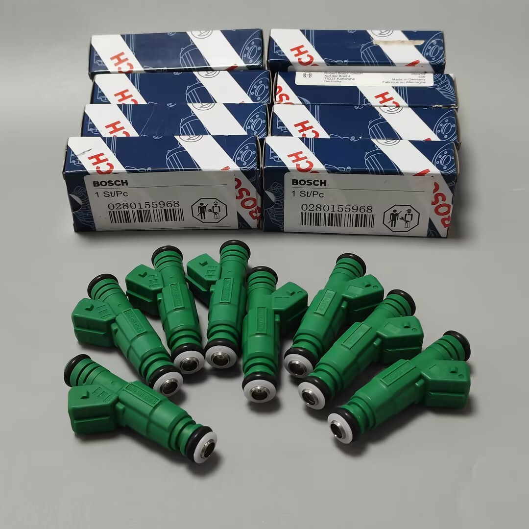 8pcs OEM BOSCH 42lb Fuel Injectors For LS1 LT1 Chevy Mustang 0280155968 US