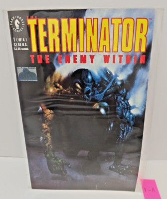 THE TERMINATOR #1 THE ENEMY WITHIN/DARK HORSE COMICS MINI SERIES 1 Of 4 Fast Shp