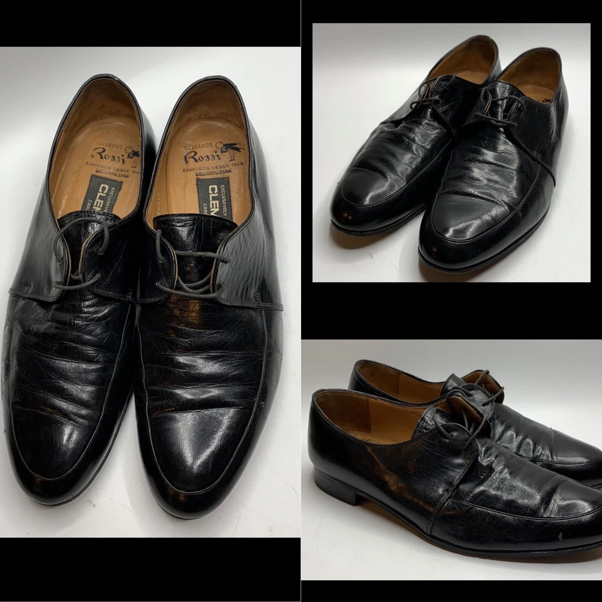 Black 1960s Vintage Dress, Formal Shoes for Men for sale | eBay