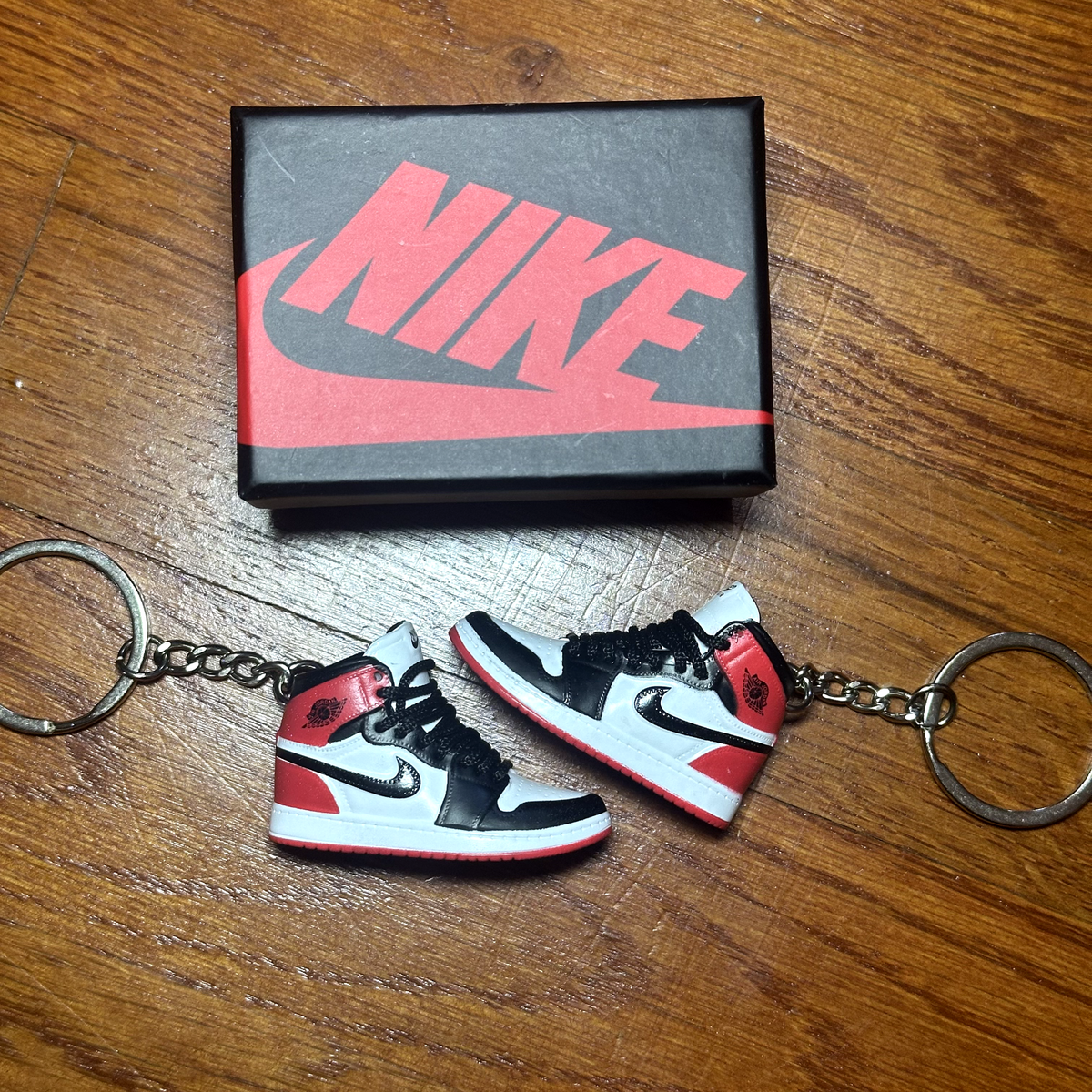 Air Jordan 1 High 3D Mini Sneaker Keychain and Shoe Box Option | eBay