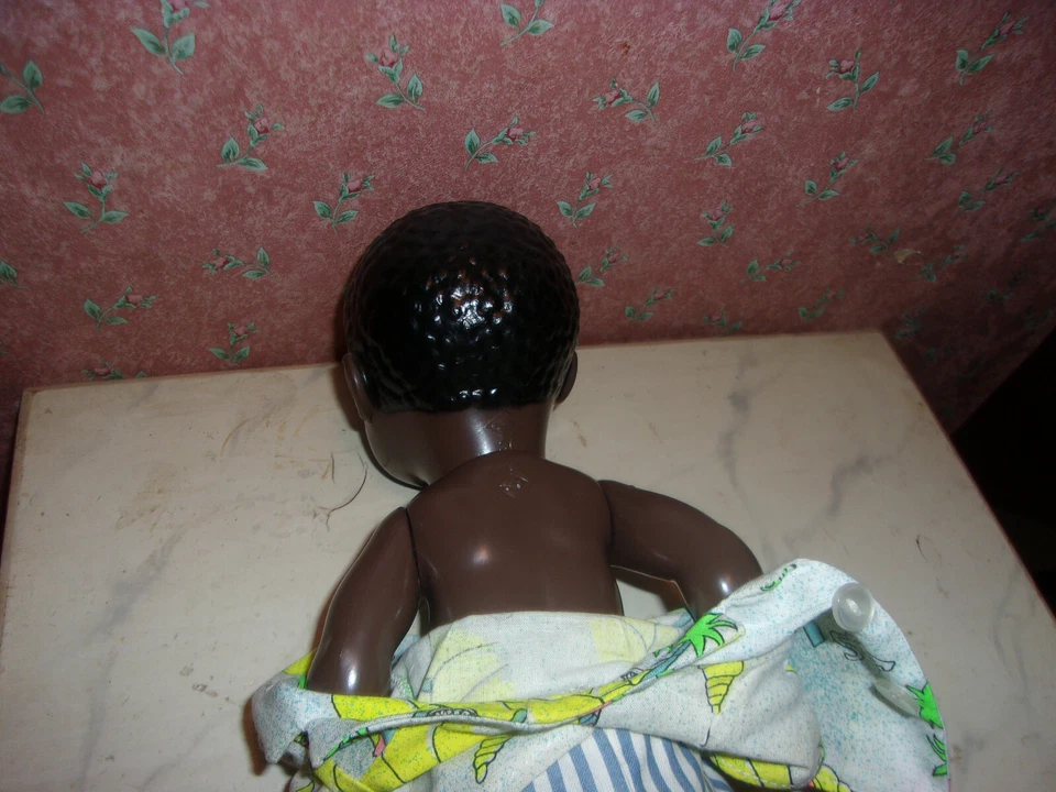 Nostalgie Schildkröt-Afrikaner-36 cm-Puppe-Repro-Classik Collection-doll-poupee - Bild 3 von 3