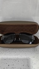 Gucci GG 2851/S Men's Square Sunglasses Black Frame Gray Tinted Lenses