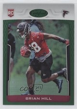 2017 Certified Rookies Mirror Green 2/5 Brian Hill #141 ni4