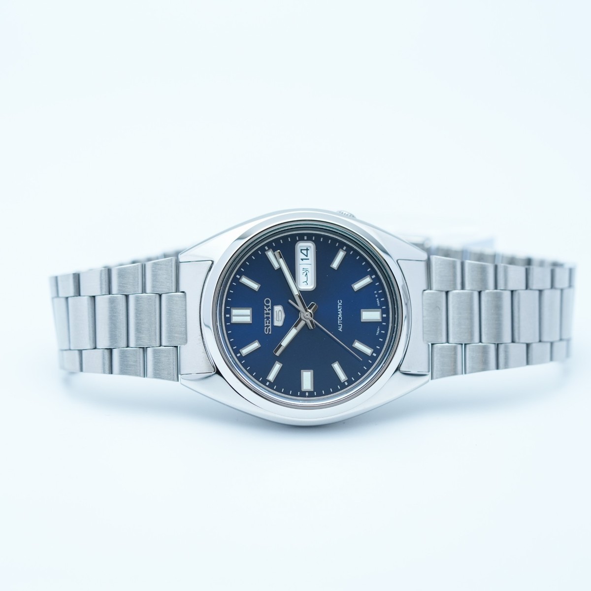 Seiko 5 Sport Blue Automatic SNXS77K Stainless Steel 37mm Date New