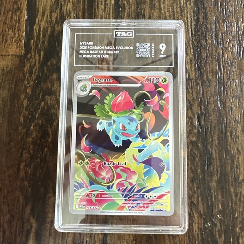 Ivysaur graded TAG 9 for sale on eBay