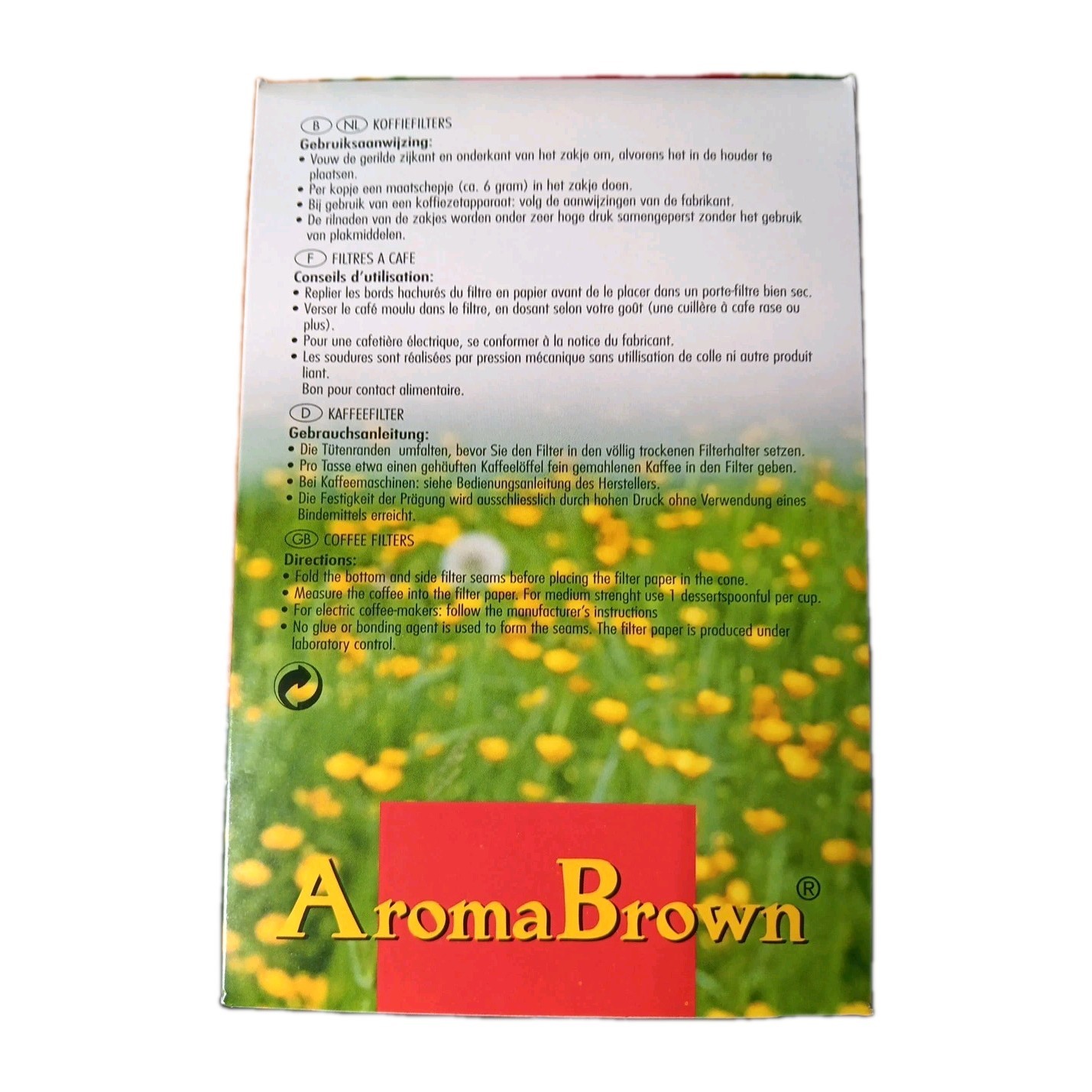 Filtropa X 4 Boxes Coffee Filter Papers Cones Size 4. 8 to 12-Cups - Unbleached
