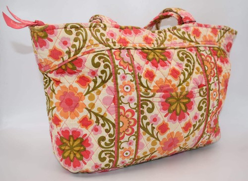 Vera Bradley Large Mandy Tote Bag in "Folkloric" Pattern - Picture 2 of 14