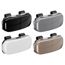 Sunglasses Holder for Car Visor Eyeglasses Storage Organizer Protective Box