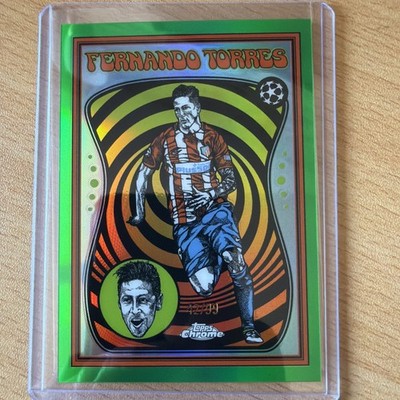 2025-26 Topps Chrome UEFA Ultra Violet All-Stars Fernando Torres /99