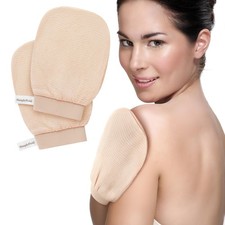 Korean Exfoliating Mitt for Remove Dead Skin. 2 Pack 100 Viscose Kessa Deep ...