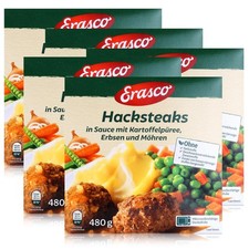 Erasco Hacksteaks 480g Fertigessen (5er Pack)