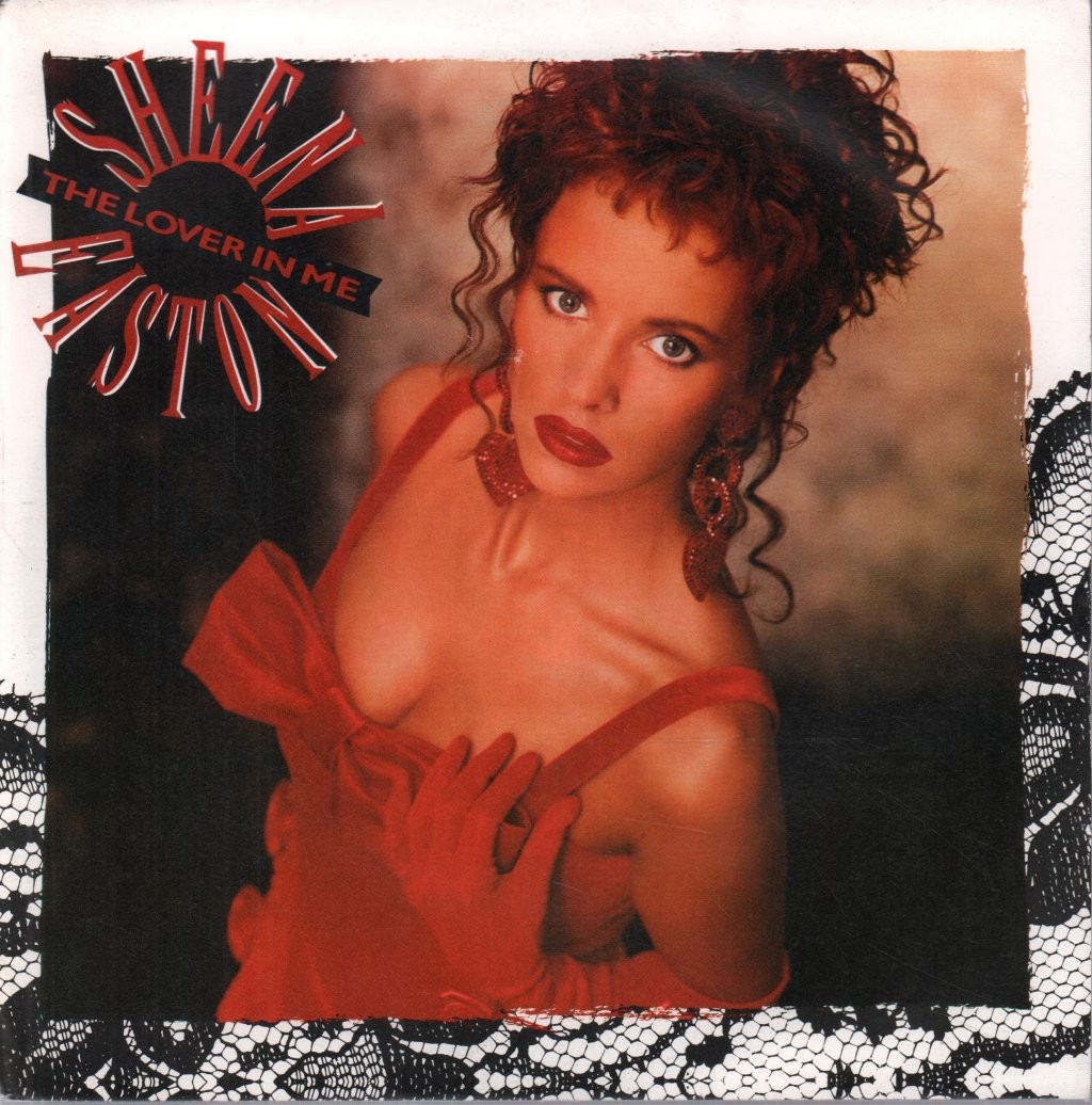 Sheena Easton Lover In Me 7"" vinyl UK MCA 1988 paper label design in pic sleeve