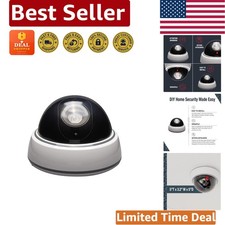 Outdoor Dummy Dome Camera with Rating - Easy Installation Theft Deterrent