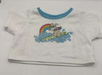 Build a Bear Rare Blue Groove Limited Two Surf Dog Shirt Top