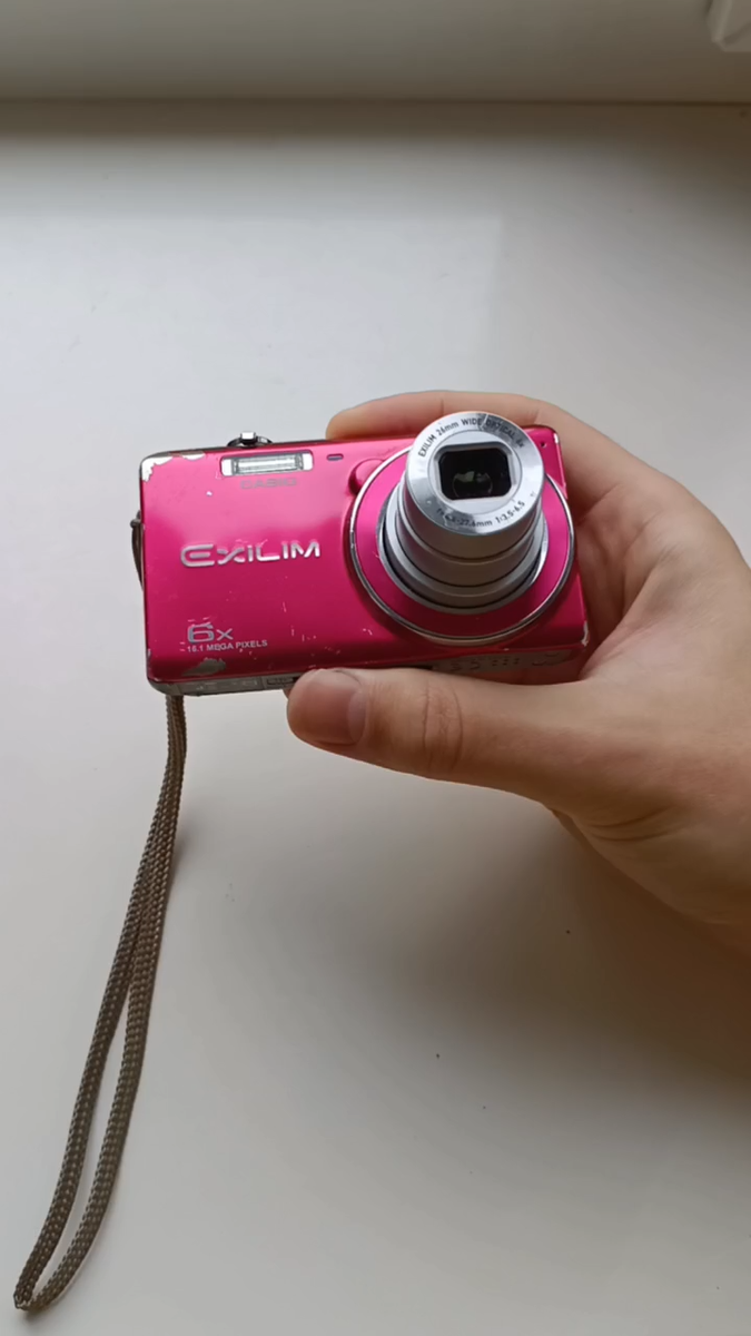 🔥RARE PINK Casio Exilim EX-ZS20 16.1MP digital compact camera